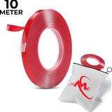 24ME® Dubbelzijdig Montage Tape Etui - 1mm - Transparant - Nano tape - Acrylic VHB