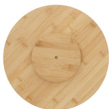 4goodz Draaibaar Serveerplateau van Bamboe - 35 cm doorsnede