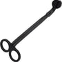 Kaarsenknipper voor de kaarsen - Zwart - Lontenknipper - Wick trimmer - 18 x 6 x 2 cm - Lont Schaar