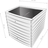 Westmann Houten Verhoogde Plantenbak Moestuin Asket M - 110x70x90cm
