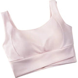 SparkNine Flexaura sport BH - stijlvolle sportbeha - ingebouwde pads - XXL - roze - high support ondersteuning - cross design