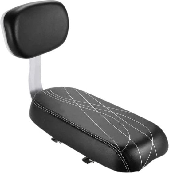 Bagagedrager Kussen – Zwart Fietszitje voor Extra Comfort en Eenvoud