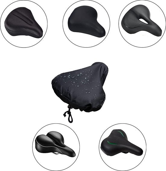 Zadelhoes Waterdicht - Zwart - Waterdicht - Fietszadelhoes - Universeel - Zadelhoes