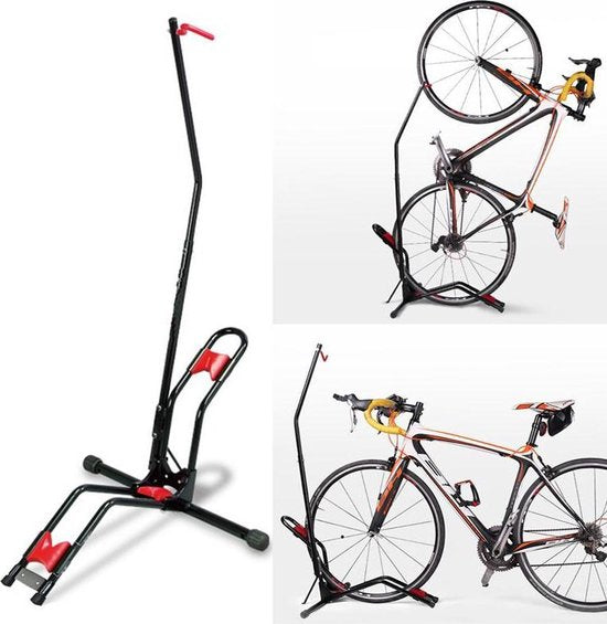 4toolz Universeel Display Fietsenrek Deluxe - fiets standaard - zwart