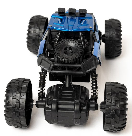 DMG Supply RC Auto - Bestuurbare Auto - Raceauto - Blauw - Binnen en Buiten - 15 km-u - Vanaf 7 Jaar