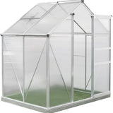 Westmann Aluminium kas Flora 64 - Zilver - 132x190x201cm