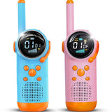 Vesfy Walkie Talkie voor Kinderen - Set van 2 - USB Oplaadbaar - 3KM Bereik - 8 Kanalen - Kinder Portofoon