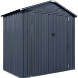 Spacemaker Gereedschapsschuur Metaal - 119x183x196 cm -Grijs
