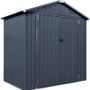 Spacemaker Gereedschapsschuur Metaal - 119x183x196 cm -Grijs