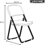 Lifetime Klapstoel - Wit