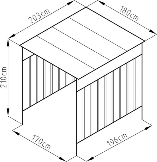 Westmann - Fietsoverkapping - SI03000