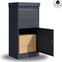 4gardenz® Pakketbrievenbus XL - Staande - Pakketbox - Antraciet