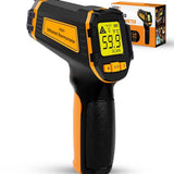 Vesfy Digitale Infrarood Thermometer - IR Thermometer -50°C tot +490°C - Warmtemeter met LCD Display - Voor BBQ, Pizza Oven, Grill & Oven