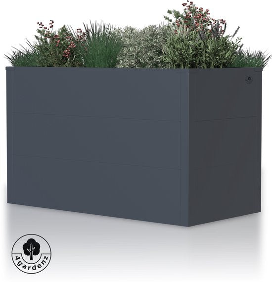 4gardenz® Plantenbak Metaal voor Buiten met Verhoogde Bodem