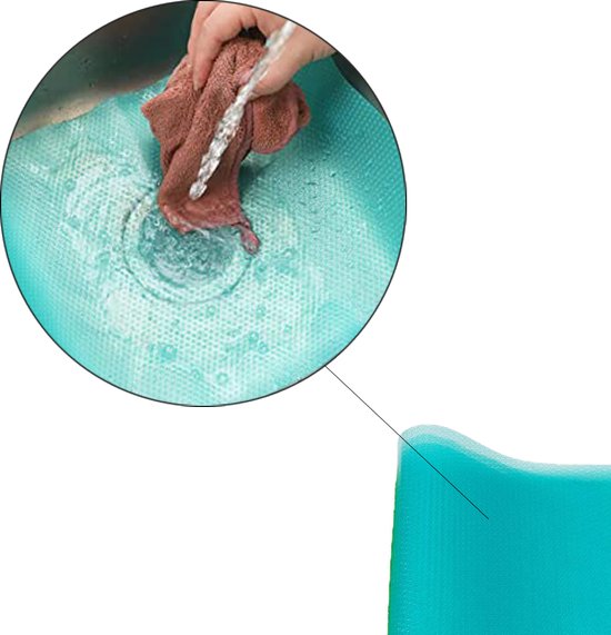 Koelkastmatten - Placemat - 9 stuks - Siliconen - 45 x 29 cm - 3 kleuren - Placemats - Ladematten