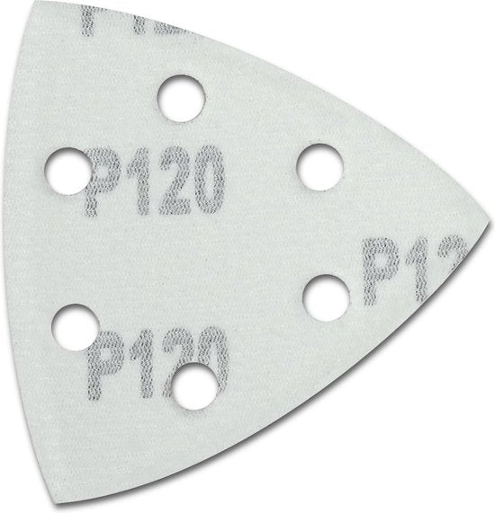 Rodopi® 100x Korrel Delta Schuurpapier Driehoek 93 - Industrieel