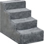 4goodz Huisdiertrede 4-traps Hondentrap - Afneembare Bekleding