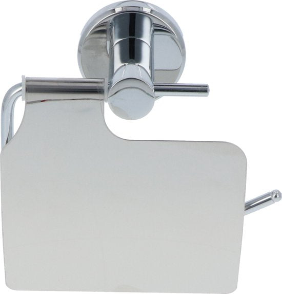 4bathroomz® Oslo toiletrolhouder met klep - WC rolhouder