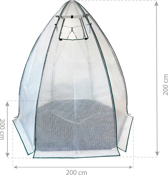 Westmann Plant Overwinteringstent- WMHDZ02001 - Broeikas - Tuinkas - 200 x 200 x 200 cm