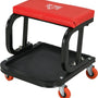 Werkplaatskruk - Robuust & Comfortabel - 38x35x37cm - Rood/Zwart
