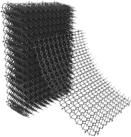Kattenverjager Afweermatten Set - 12 Stuks inclusief Grondpinnen - 22 x 15,2 cm - Afweermiddel voor Katten - Antiklimstrips Katten - Kattenschrik - Kattenverjager