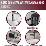 Luzzo® Como - RVS Wastafelkraan Hoog