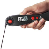 Vleesthermometer Digitaal Keuken - Zwart - BBQ Thermometer - Kookthermometer - Kernthermometer - Ideaal voor Bakken, Braden, BBQ & Chocolade