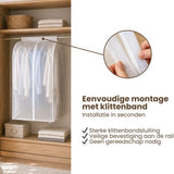 Kledinghoes XXL - Wit - 90 cm x 50 cm x 60 cm - Kledinghoezen - Kleding Beschermhoes - Kledingtas