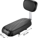 Bagagedrager Kussen – Zwart Fietszitje voor Extra Comfort en Eenvoud