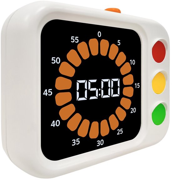 Leerklok voor Kinderen - Timer voor Kinderen - Timer Klok - Klok - Klok