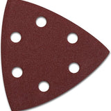 Rodopi® 100x Korrel Delta Schuurpapier Driehoek 93 - Industrieel