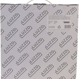 Luzzo Universele Platte RVS Hoofddouche Zwart Vierkant 30 cm