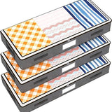Bed Organizer - 3 stuks - Ruime Opbergzakken voor Kleding en Dekbedden - Grijs - Opbergtassen voor onder je Bed