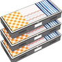 Bed Organizer - 3 stuks - Ruime Opbergzakken voor Kleding en Dekbedden - Grijs - Opbergtassen voor onder je Bed