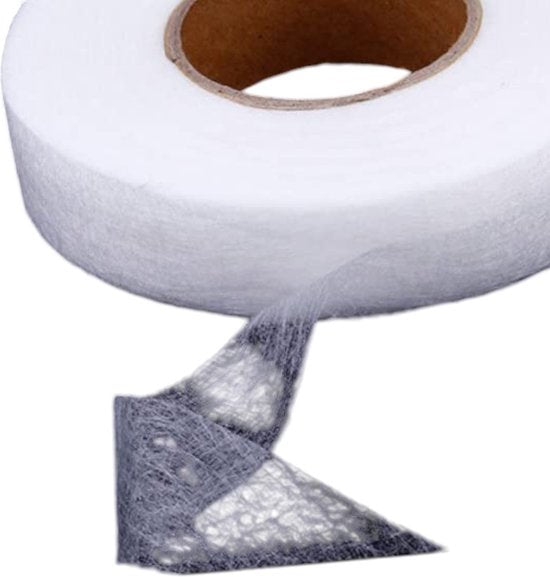 Strijkband - Waterproof - 6,4 meter - 2 cm breed - Gordijnband - Plooiband - Zoomband