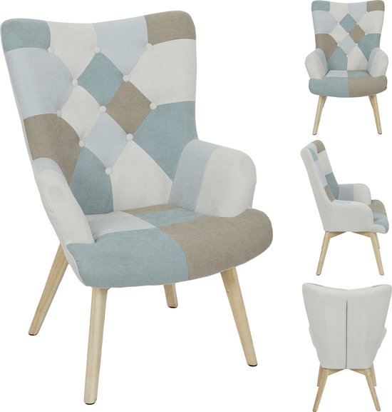 Patchwork Fauteuil Armleuning