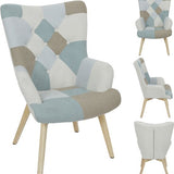 Patchwork Fauteuil Armleuning