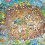 Puzzel Cosmic Habitat Funky Zoo 1000 stukjes Heye 30013