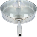 4goodz Dubbelwandige RVS Hapjespan met deksel - Zilver