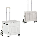 Winkelwagen Vouwkrat Trapklimmer Opvouwbaar max. 65 Kg Belastbaar