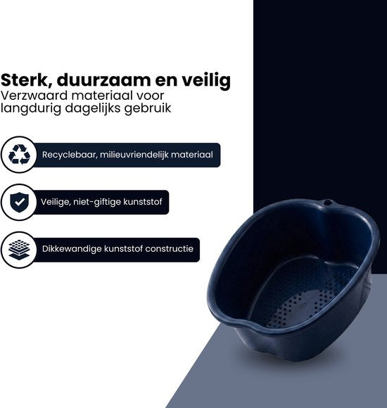 Voetbad Massage - Voetenbad - Voet Spa - Voetverzorging Bad - Ontspannend Voetenbad - 37 33 15