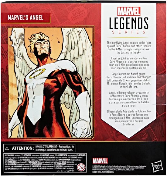X-Men: Comics Marvel Legends Series Deluxe Action Figure Marvel's Angel 15 cm