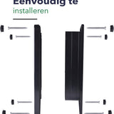 Pet Select Kattenluik met Tunnel - 4 Vergrendelingsstanden - Weerbestendig - L