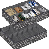 Schoenen Opbergtas Onderbed - 2 stuks - 16 paar Schoenen - Schoenen Organizer