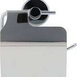 4bathroomz® Oslo toiletrolhouder met klep - WC rolhouder