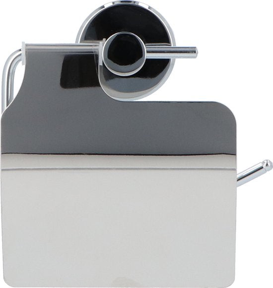 4bathroomz® Oslo toiletrolhouder met klep - WC rolhouder
