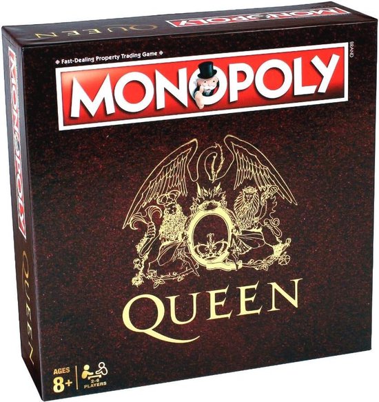 Monopoly Bordspel - Speciale Editie Gebaseerd op een Legendarische Rockband - Voor de Hele Familie