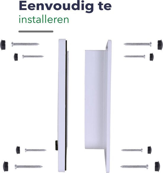 Pet Select Kattenluik met Tunnel - 4 Vergrendelingsstanden - Weerbestendig - L