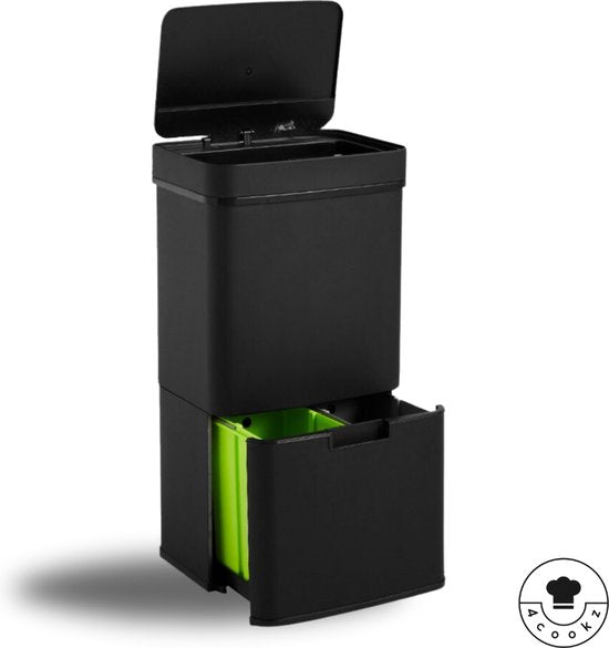 4cookz® Smart Waste Prullenbak Afvalscheiding met sensor 72