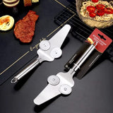 Pizzames 2 stuks - Pizzasnijder - Taart snijden - BBQ - Keuken - Multifunctioneel - Vaatwasser bestendig - RVS - Taartmes - Taartschep - Pizza Snijder - Pizza Mes - Pizza Roller - Pizza - Deegsnijder - Pizzasnijder - Professioneel